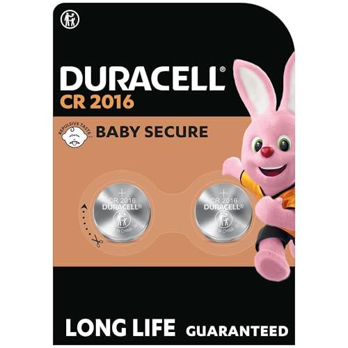 Duracell Batterie a moneta al litio CR2016 da 3V (confezione da 2)