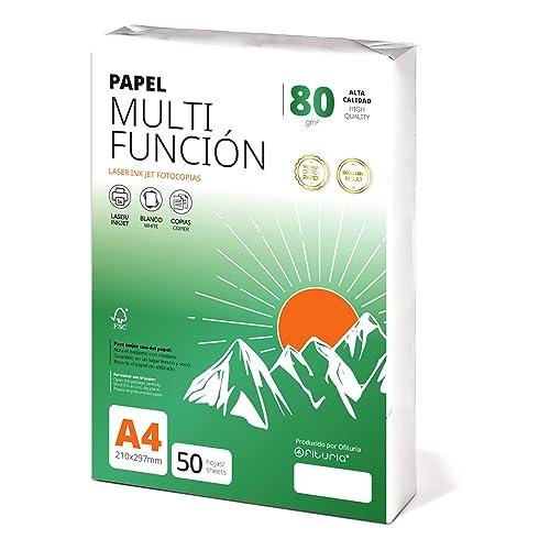 Fogli A4 80g - 50 Fogli Carta Multiuso Ofituria