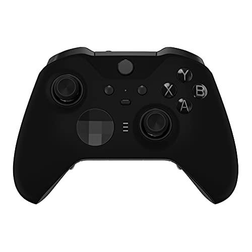 eXtremeRate Cover Custodia per Xbox Elite Series 2 Controller Model 1797,Copertura Frontale Scocca Guscio Ricambio per Xbox Elite Series 2 Controller Wireless Core&2 Anelli-Nero