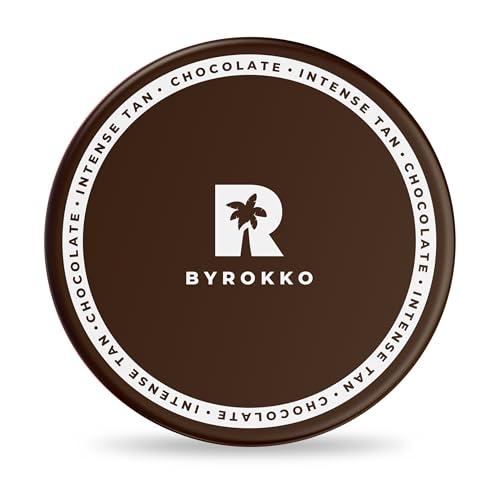 BYROKKO Shine Brown Crema Acceleratore Abbronzante Al Cioccolato (200 ml), Rapida Super XXL Per Un'abbronzatura Intensa, Efficace Sotto Lettini E Sole All'aperto