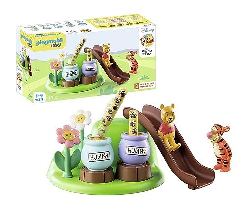 PLAYMOBIL 1.2.3 & Disney 71317 Il Giardino delle api di Winnie e Tigro