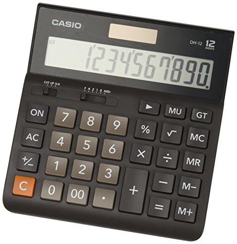 CASIO DH-12BK Calcolatrice da Tavolo Professionale