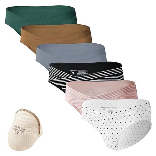 HBselect Set 6 Mutande Gravidanza Cotone Traspirante e Morbido
