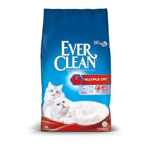 Ever Clean Multiple Cat Lettiera Agglomerante Profumata 20L