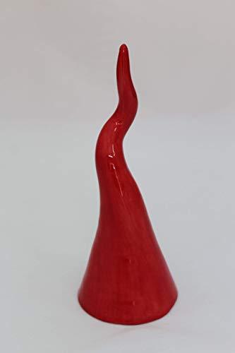Corno Napoletano Portafortuna in Ceramica Rosso - Napoliflegrea