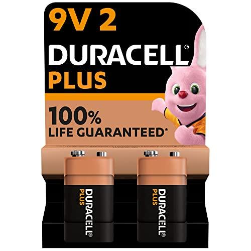 Duracell Batterie Plus 9V (pacco da 2)