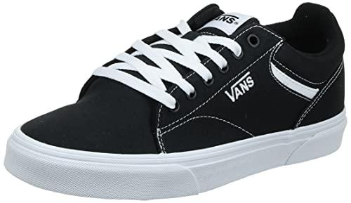 Vans Seldan, Sneaker Uomo, Canvas Black White, 44 EU