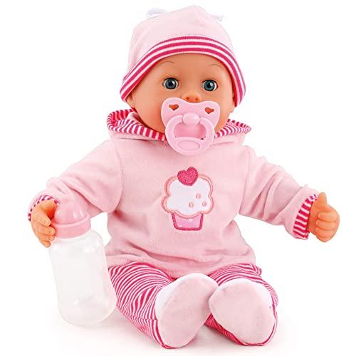 Bayer Design Bambola Interattiva Parlante 38cm Rosa