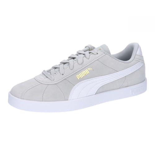 PUMA Club II Sneaker Unisex - Adulto, Grigio Ghiaccio/Bianco/Oro