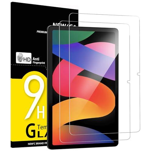 NEW'C 2 Pezzi, Pellicola Prottetiva per Xiaomi Redmi Pad SE 11 Pollici, Vetro Temperato, Senza Bolle, Durezza 9H, 0,33mm Ultra Trasparente, Ultra Resistente