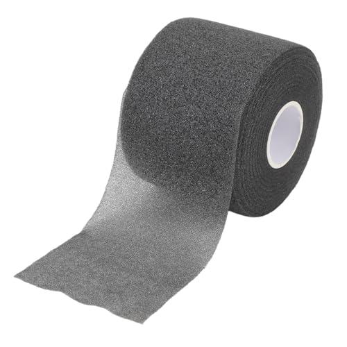 Alomejor Il Cuscino per Racchetta Badminton Migliora la stabilità e Il Controllo con Materiale Poliuretano Premium, per Le Partite di Badminton (Black)