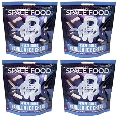 Space Food Gelato Liofilizzato alla Vaniglia - Confezione da 4