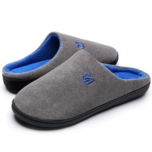 WateLves Pantofole Uomo Unisex Donna Antiscivolo Invernali in Memory Foam