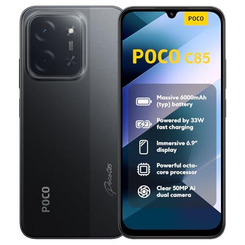 Xiaomi POCO C85 Smartphone 6+128GB Nero
