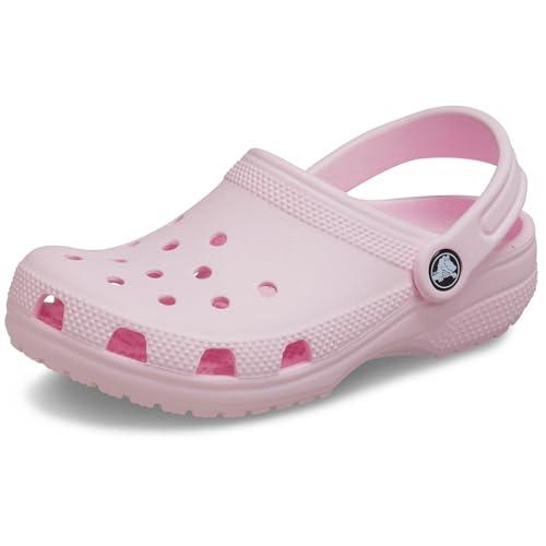 Crocs Classic Clog T, Zoccoli Unisex - Bambini e Ragazzi, Pink Milk