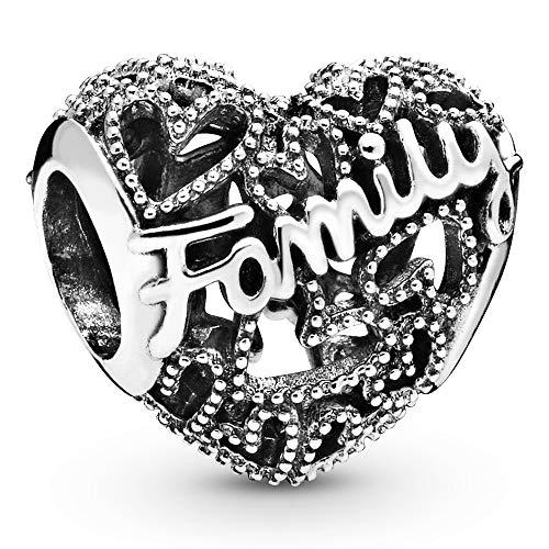Charm Pendente Cuore Famiglia Pandora - 798571C00
