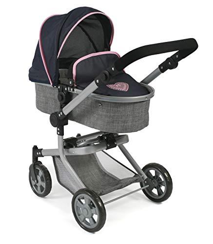 Bayer Chic 2000 - Passeggino per bambole Mika, combinato 2 in 1