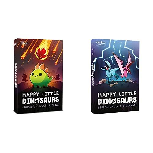 Asmodee - Happy Little Dinosaurs: Gioco Base + Espansione 5-6 Giocatori