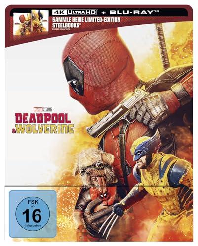Deadpool & Wolverine – Limited Edition Steelbook DEADPOOL (4K Ultra HD & Blu-ray)