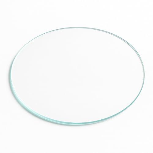 Disco in Plexiglass Trasparente - Diametro 40 cm, Spessore 3 mm