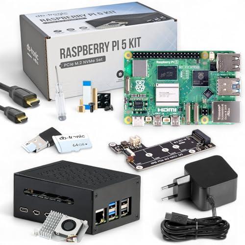 Raspberry Pi 5 8GB PCIe M.2 NVMe - Set Completo
