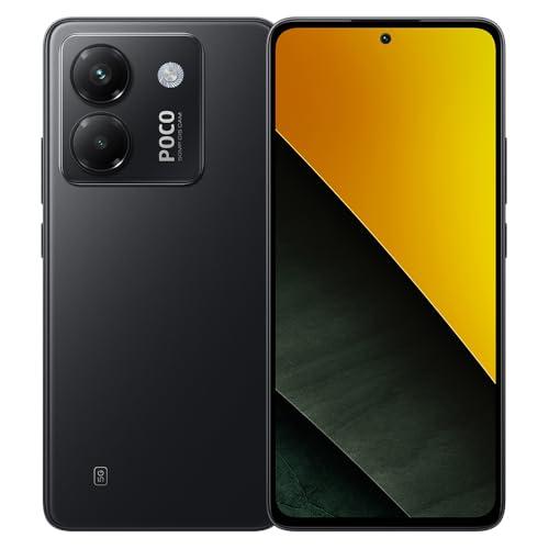 XIAOMI Poco M7 Pro 5G Smartphone 12 + 512 GB, Nero, con NFC, Display HD AMOLED 120 Hz, Batteria 5110 mAh, TurboCharge 45 W(senza caricabatterie)