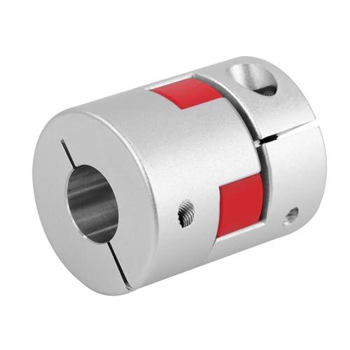 Giunto Flessibile a Prugna 10mm-10mm D30 L35 in Alluminio