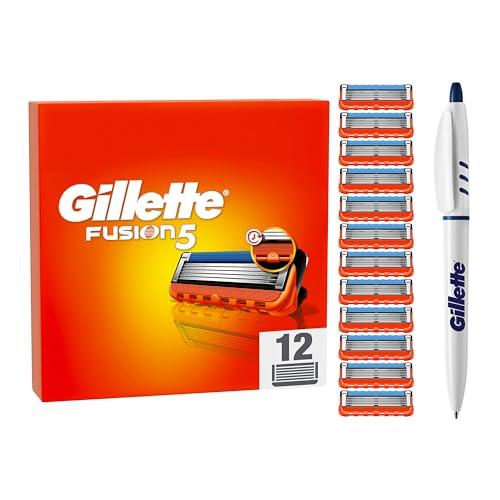 Gillette Fusion5 Lamette di Ricambio (12 Pezzi)