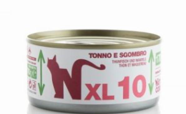 Natural Code XL Gatto - Cibo Umido Tonno e Sgombro 12x170g