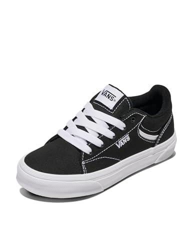 Vans Seldan, Sneaker Unisex - Bambini e ragazzi, Canvas Black White, 39 EU