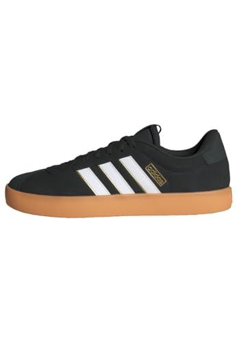 adidas VL Court 3.0 Scarpe, Sneaker Uomo, Core Black Cloud White Victory Red, 47 1/3 EU