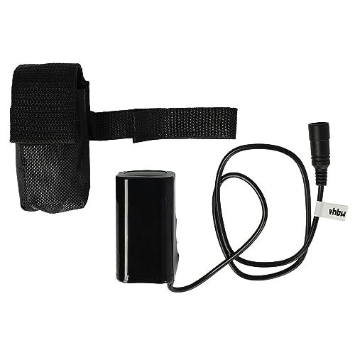 vhbw Pacco Batteria per Faretti e Fanalini Bici (6Ah, 8.4V, Li-Ion)