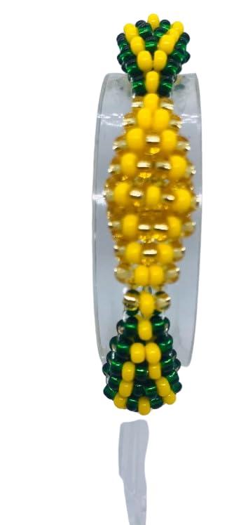 Bracciale Ilde di Orula con Cammino di Oshun - Yoruba Creations