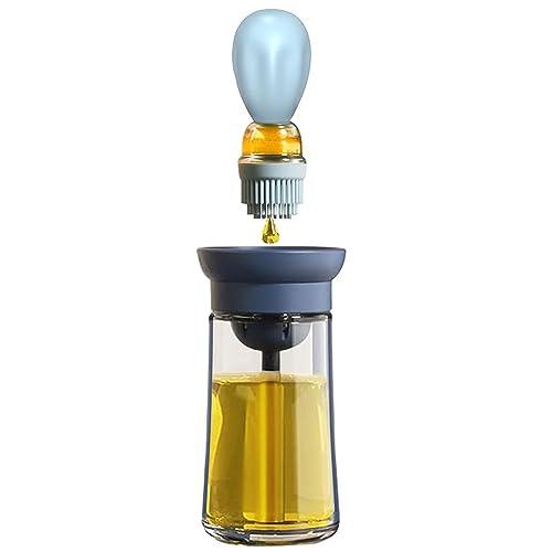 TINMIX Dispenser Olio con Spazzola Barbecue Blu