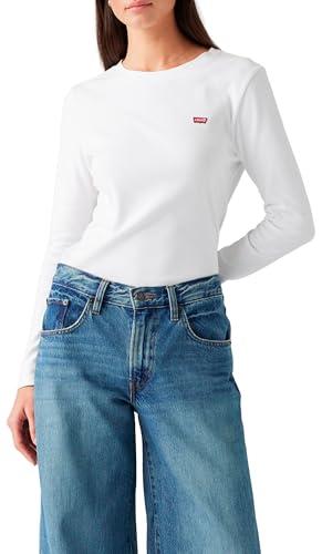 Levi's Essential HM LS Tee T-Shirt Bianca Donna