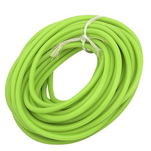 Gegong Tubo in Lattice Fionda, Tubo in Lattice da 32,8 Piedi Corda Elastica 1,7 mm ID / 4,5 mm OD per Fionda Catapulta Caccia all'aperto Fitness (Verde)