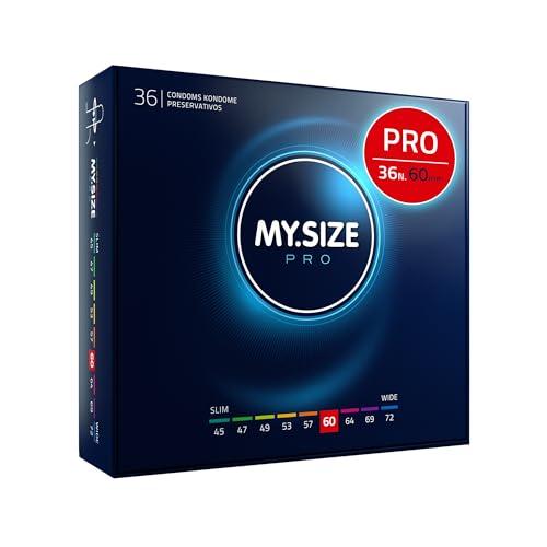 MY.SIZE PRO Preservativi ELITE Taglia 5, 60 mm, XL, 36 pezzi