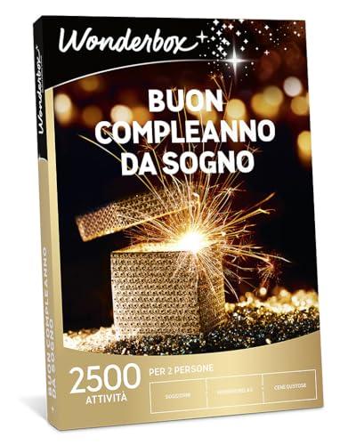 Wonderbox - Buon Compleanno da Sogno: Cofanetto Regalo per Esperienze Indimenticabili