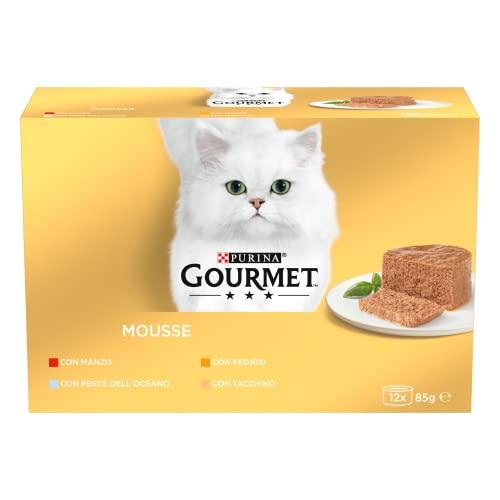 Purina Gourmet Gold Mousse per Gatti - Multipack da 96 Lattine