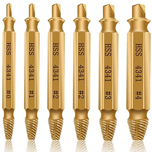 Set Estrattori di Viti Danneggiate Diyife (6 Pezzi)