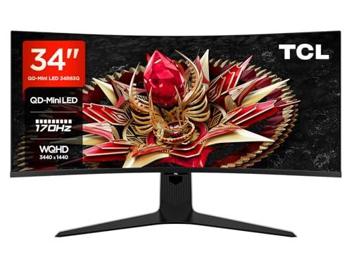 TCL 34R83Q Monitor MiniLED Curvo 34