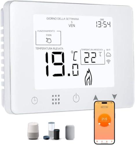 Cronotermostato Wi-Fi programmabile per caldaia a gas