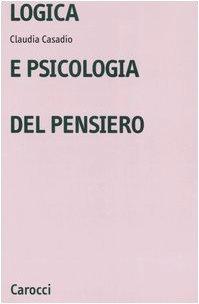 Logica e psicologia del pensiero