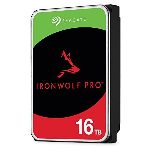 Seagate IronWolf Pro, 16TB, Hard Disk SATA da 6GBit/s, HDD, CMR 3,5