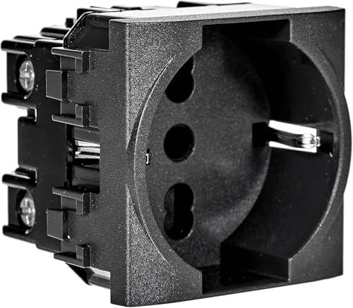 BTicino SL4140/16 Presa Multistandard Antracite