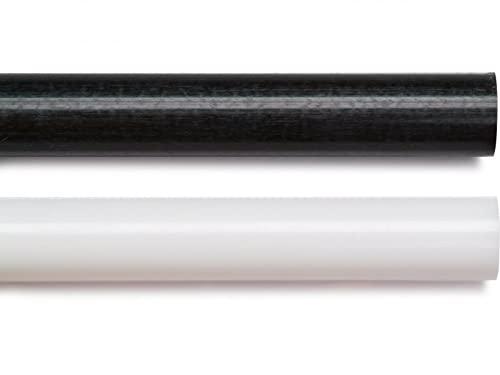 Barra Tonda in POM C (Delrin) - Diametro 25 mm, Colore Bianco