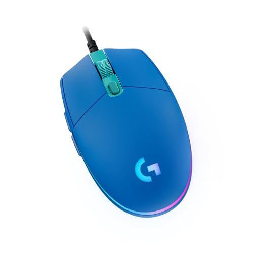 Logitech G203 LIGHTSYNC Mouse Gaming - Blu