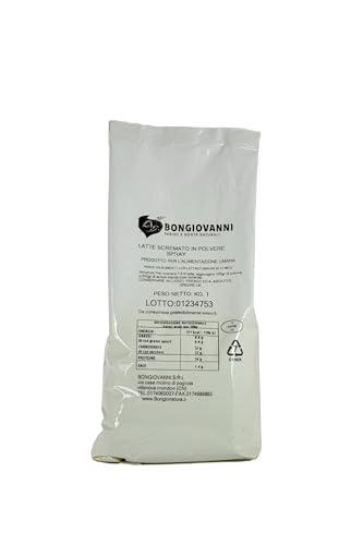 BONGIOVANNI FARINE E BONTA' NATURALI Latte Scremato in Polvere 1Kg