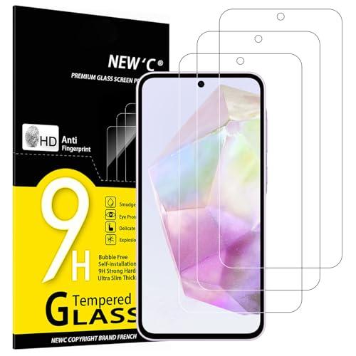 NEW'C 3 Pezzi, Vetro Temperato per Samsung Galaxy A56 5G / A36 5G
