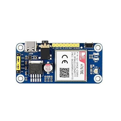 A7670E LTE Cat-1 HAT per Raspberry Pi, Supporto Multi Banda, 2G GSM/GPRS, Abilitazione Comunicazione LTE Cat-1/2G & Posizionamento LBS
